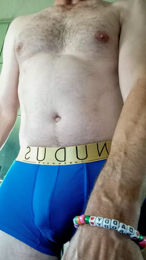 Just a [45] Daddy cleaned up after a long work day 