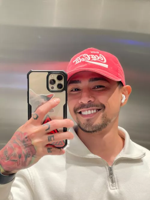 This is me ready for our golf date.