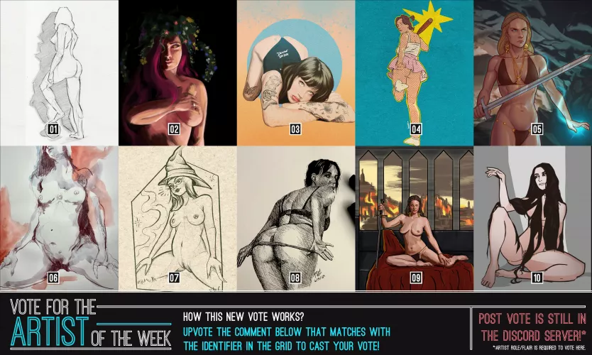 ¡¡Vote for the Artwork & Post of the week!! (now with a new eye friendly  test format :D)