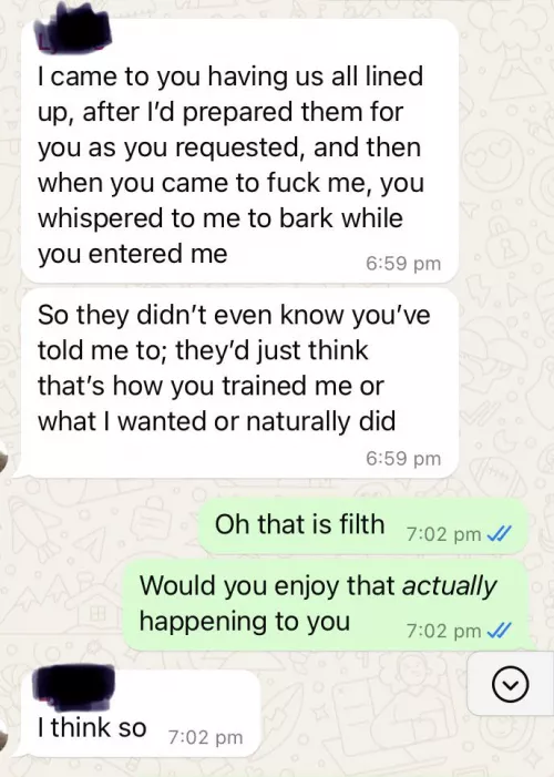 Cuckqueen getting creative with her role in the pussy lineup