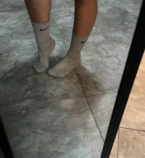 First time posting here! I have so many cute socks that I love to get stinky after I play soccer! 