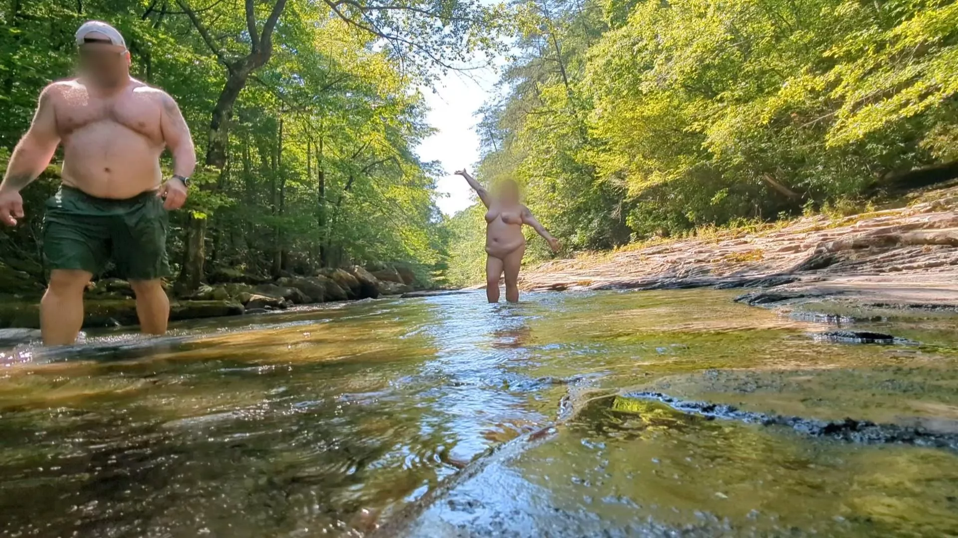 Fun in the creek