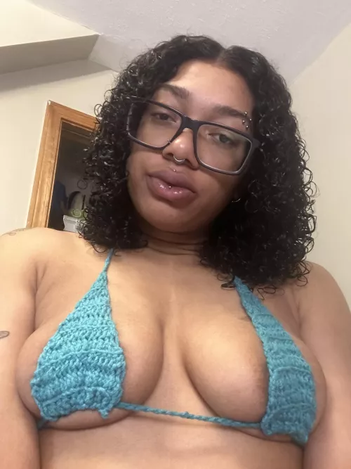 i crocheted this top!