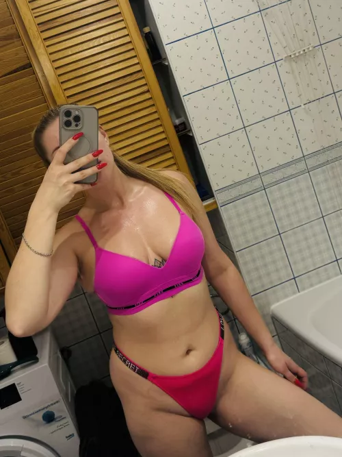 I want you to rip off my pretty lingerie