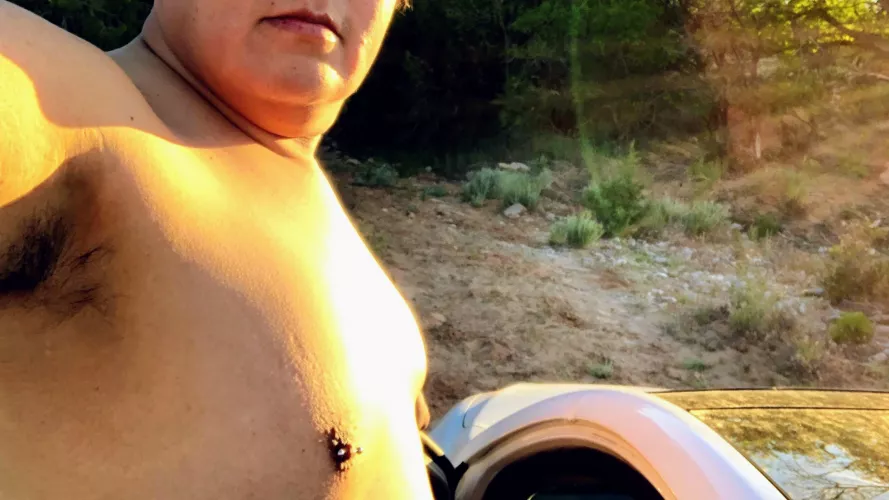 It's was a humid day 