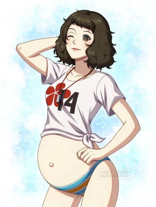 Kawakami is ready to show off that nice body of hers during the summer (misscherrylle)