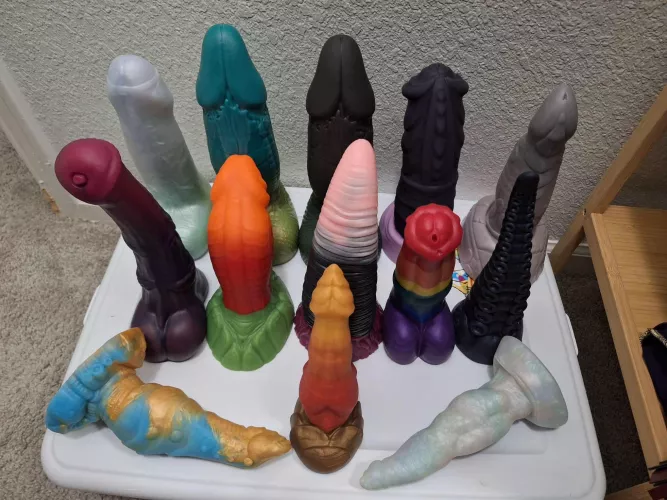 My collection of mediums 