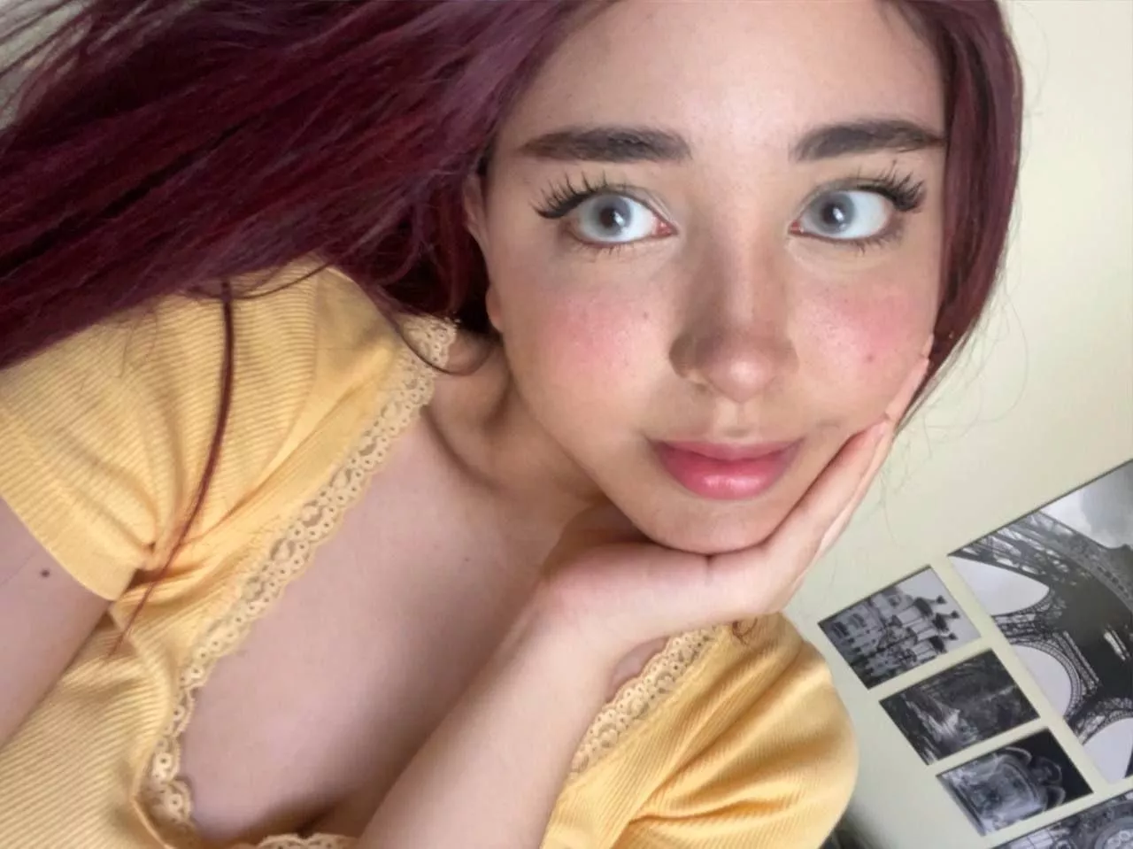 Natural freckled beauty