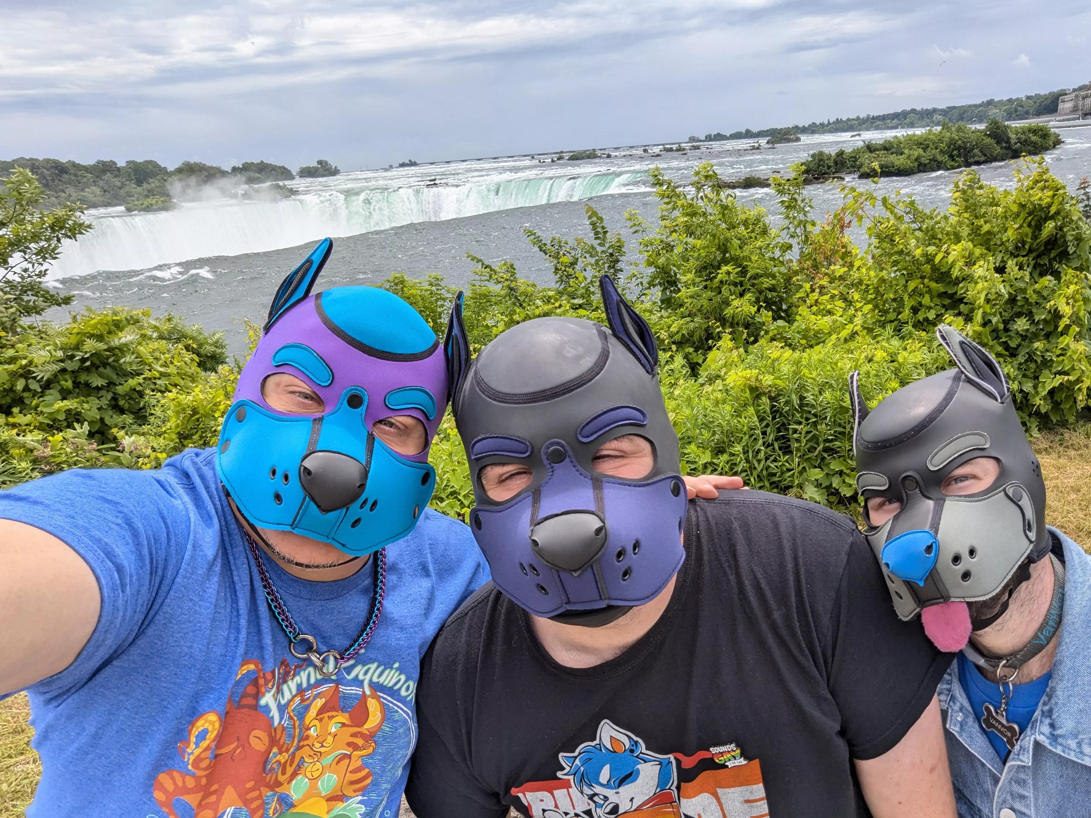 Niagara Falls with my pack