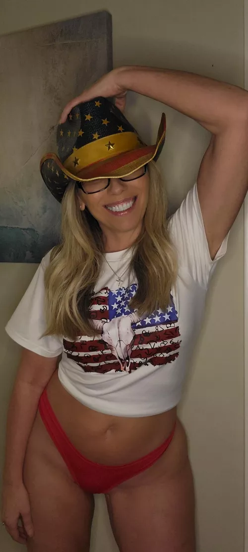 Proud to be an American woman 