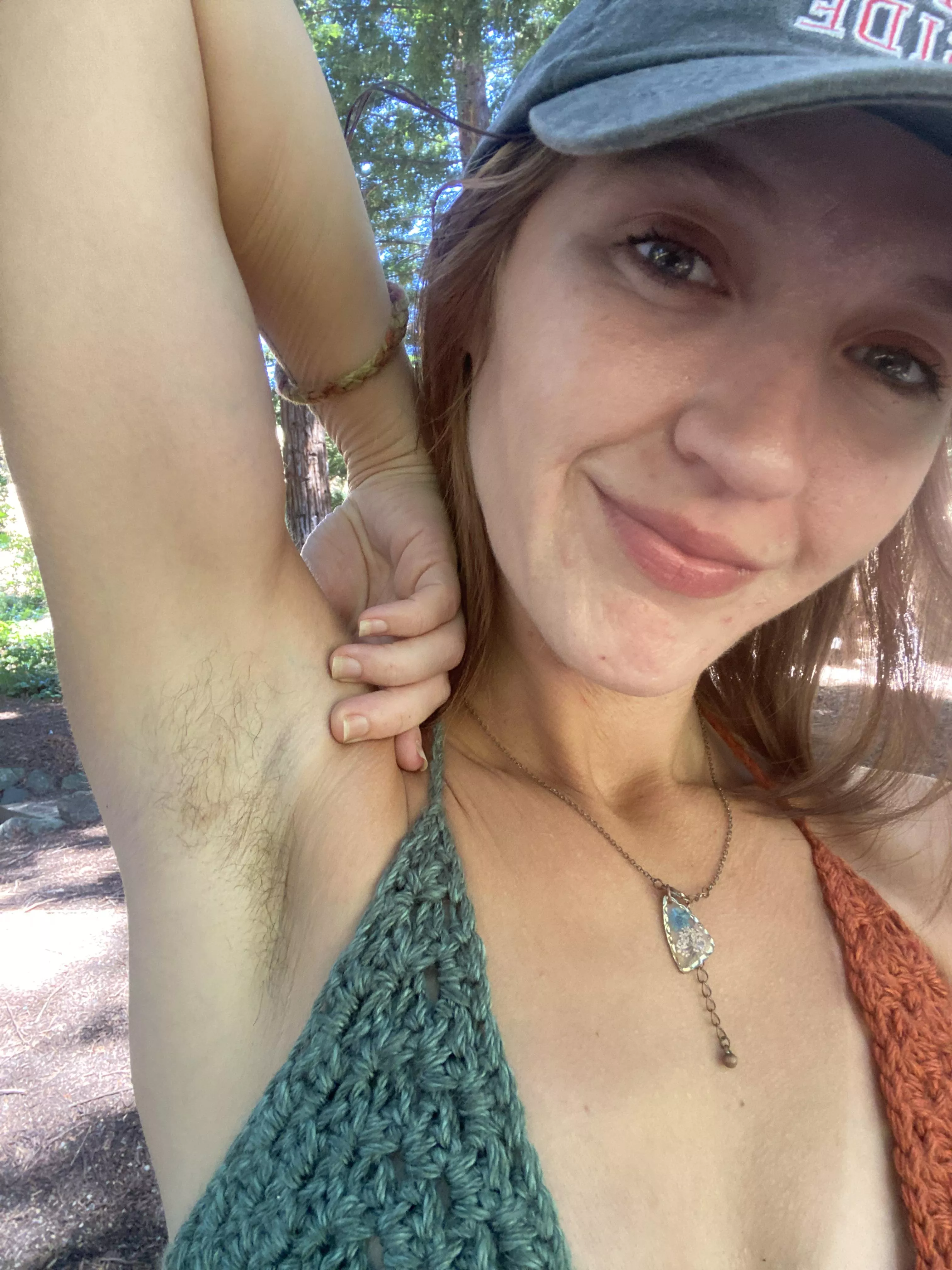 They’re sweaty and hairy