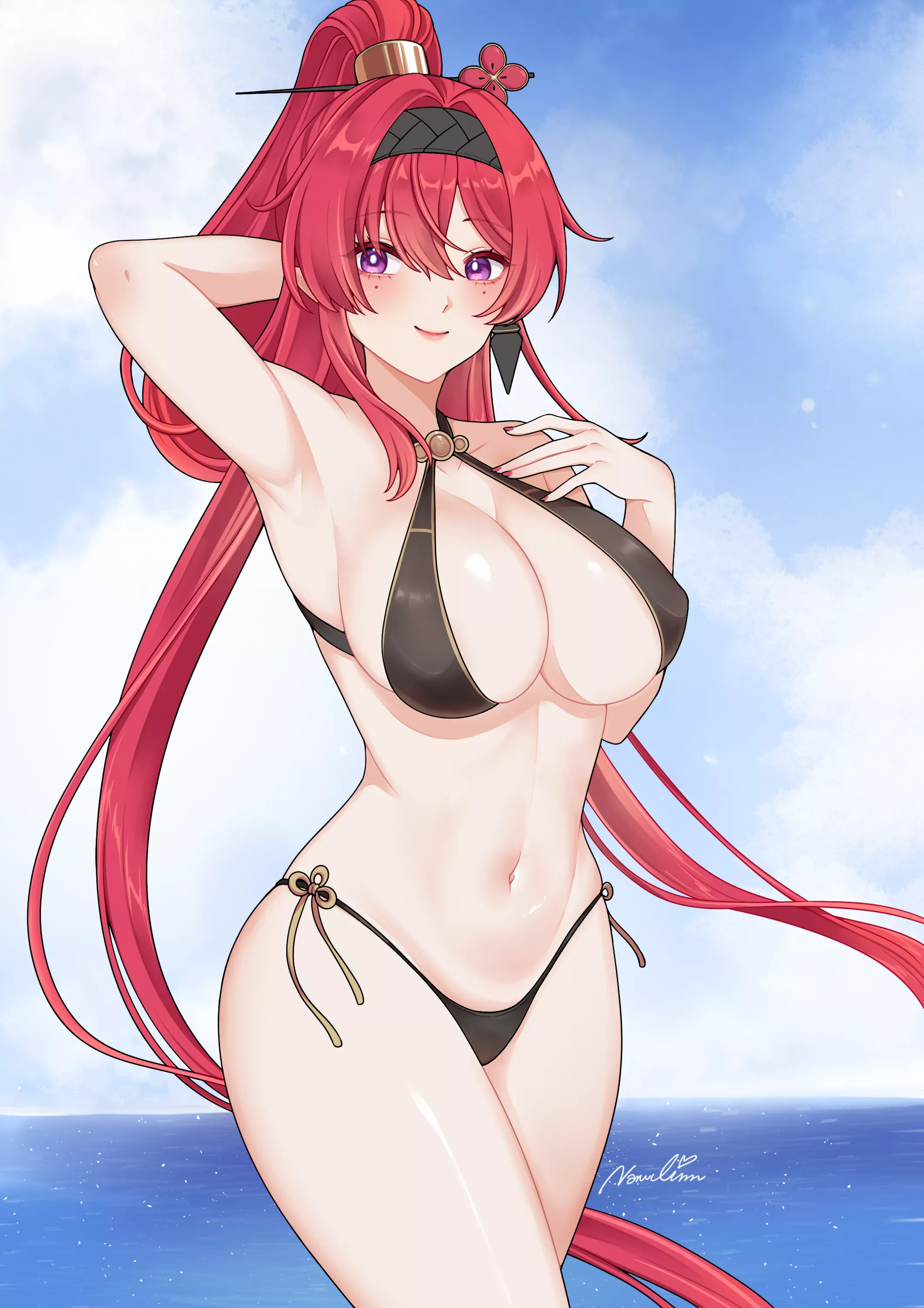 Yinlin in bikini (Narulinn) [Wuthering Waves]
