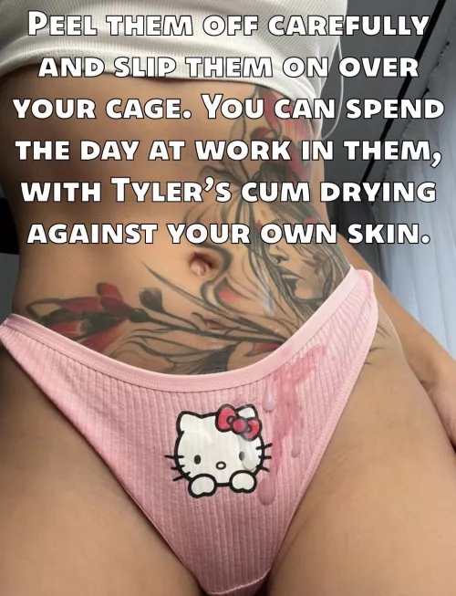 Chastity - the start of a VERY slippery slope…