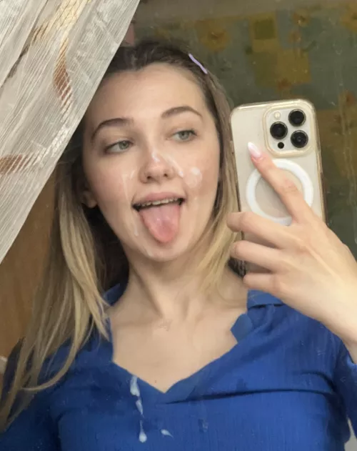 Daddy I want you to cum on my face