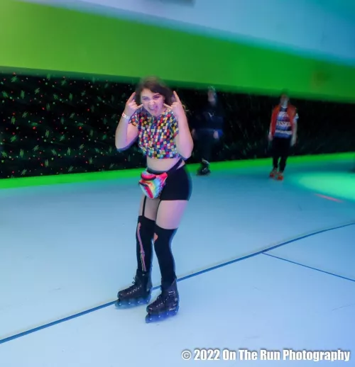 ever been to a roller rave? <;