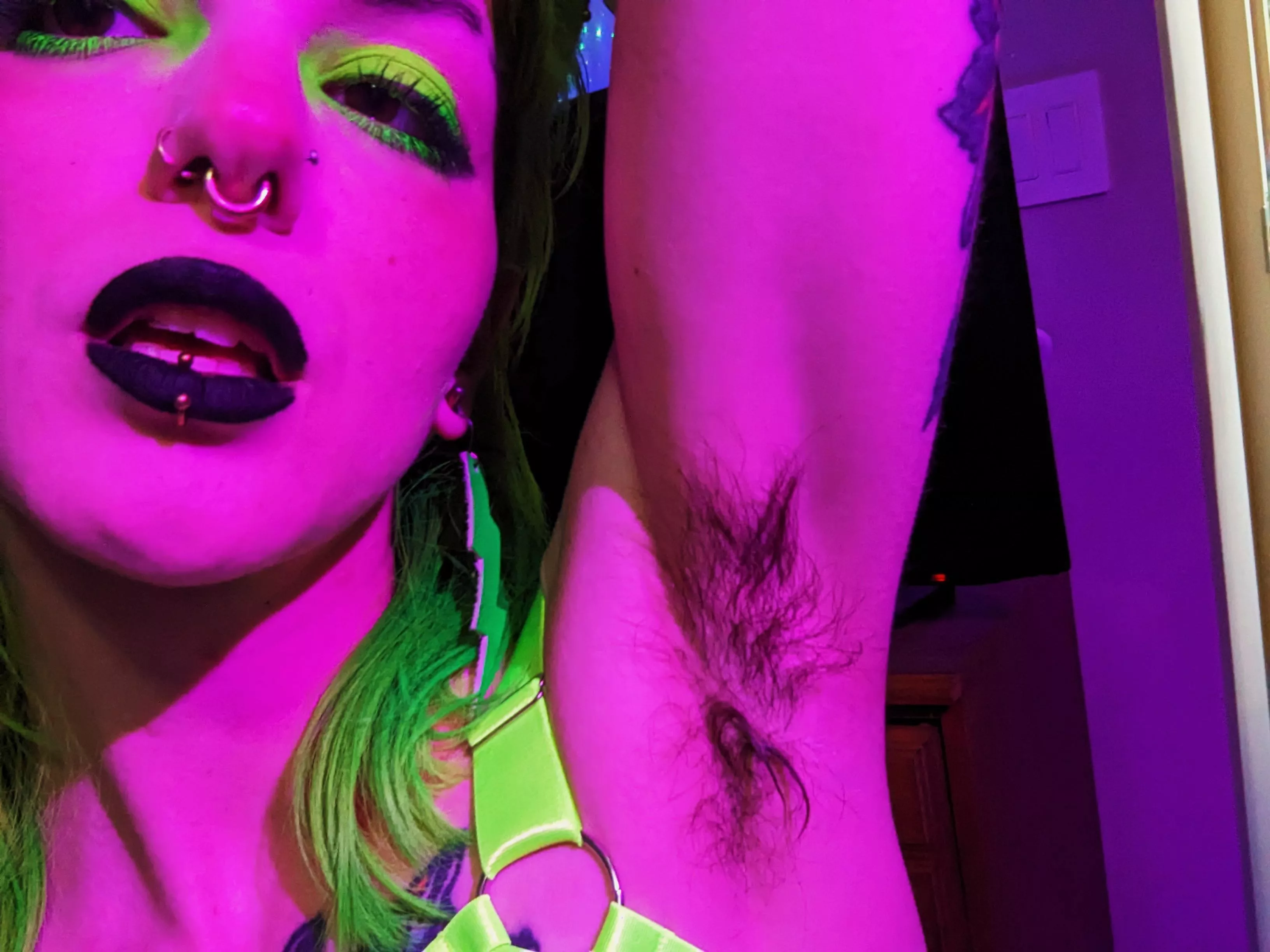 It ain't easy being green. So today I'm pink