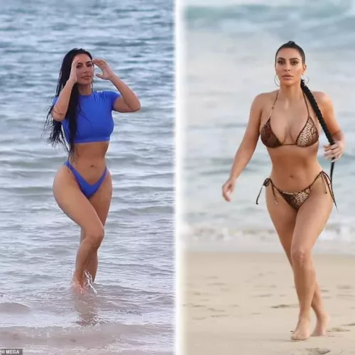Kim body is just a work of art, I'll stare at this all day!