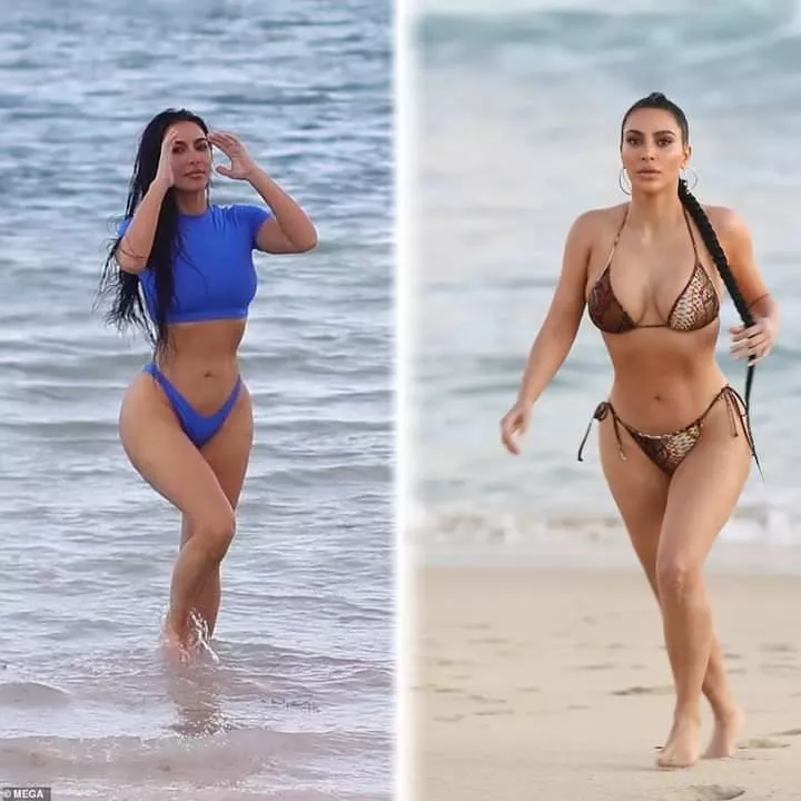 Kim body is just a work of art, I'll stare at this all day!