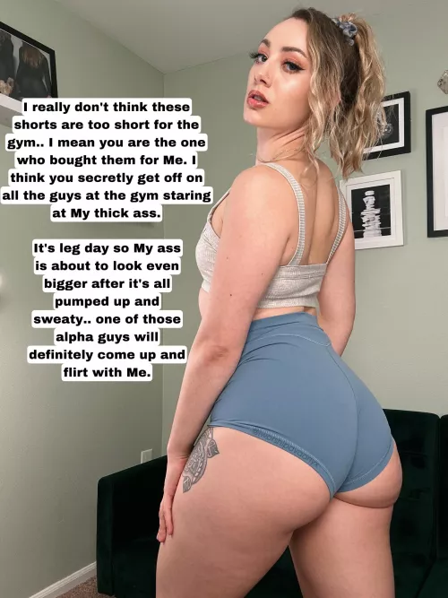 Leg day at the gym 🖤