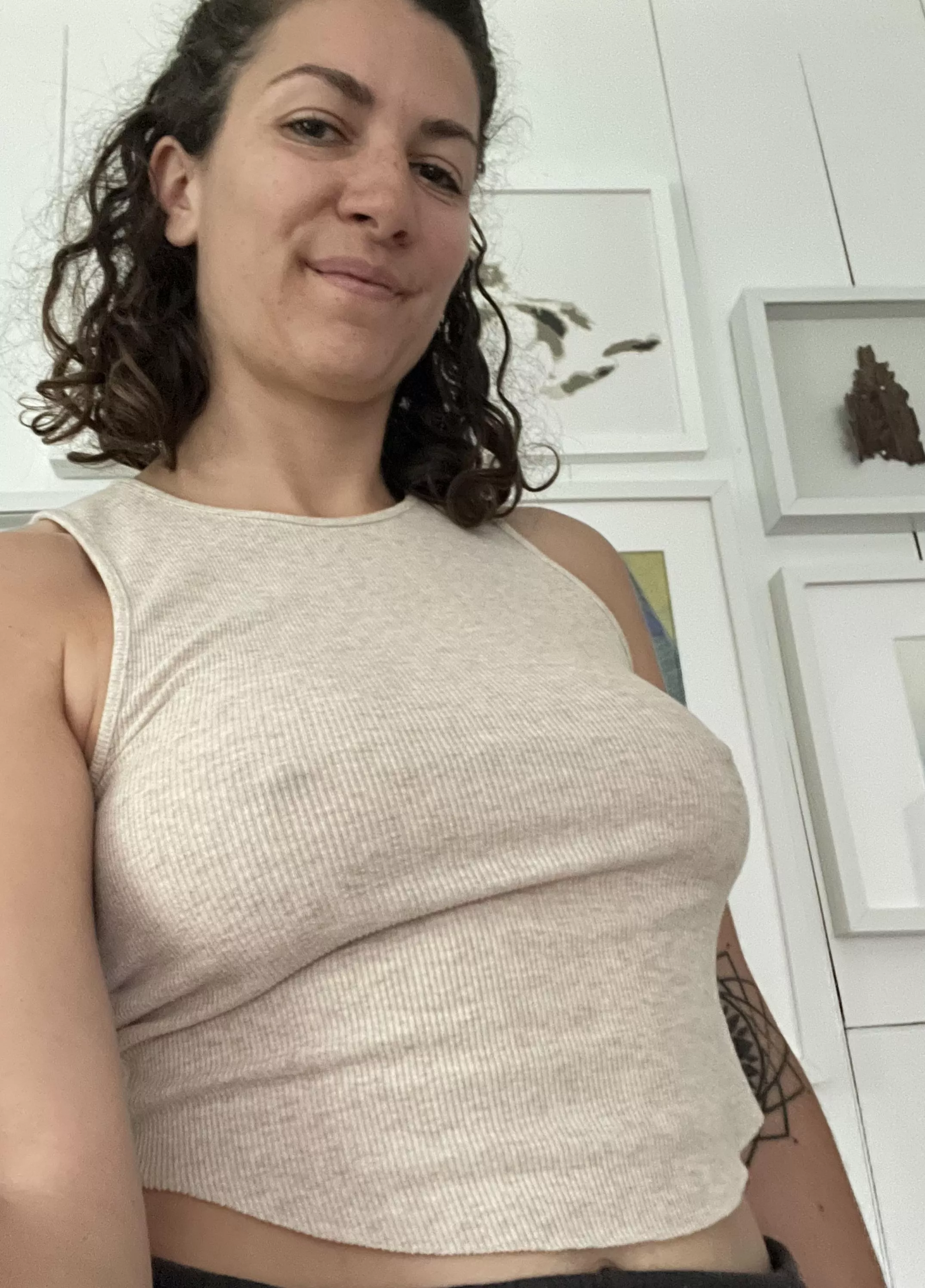 Living my best braless life 