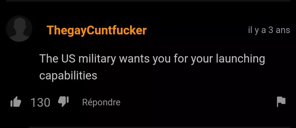 On a video of a men cumming A LOT on the girl's face