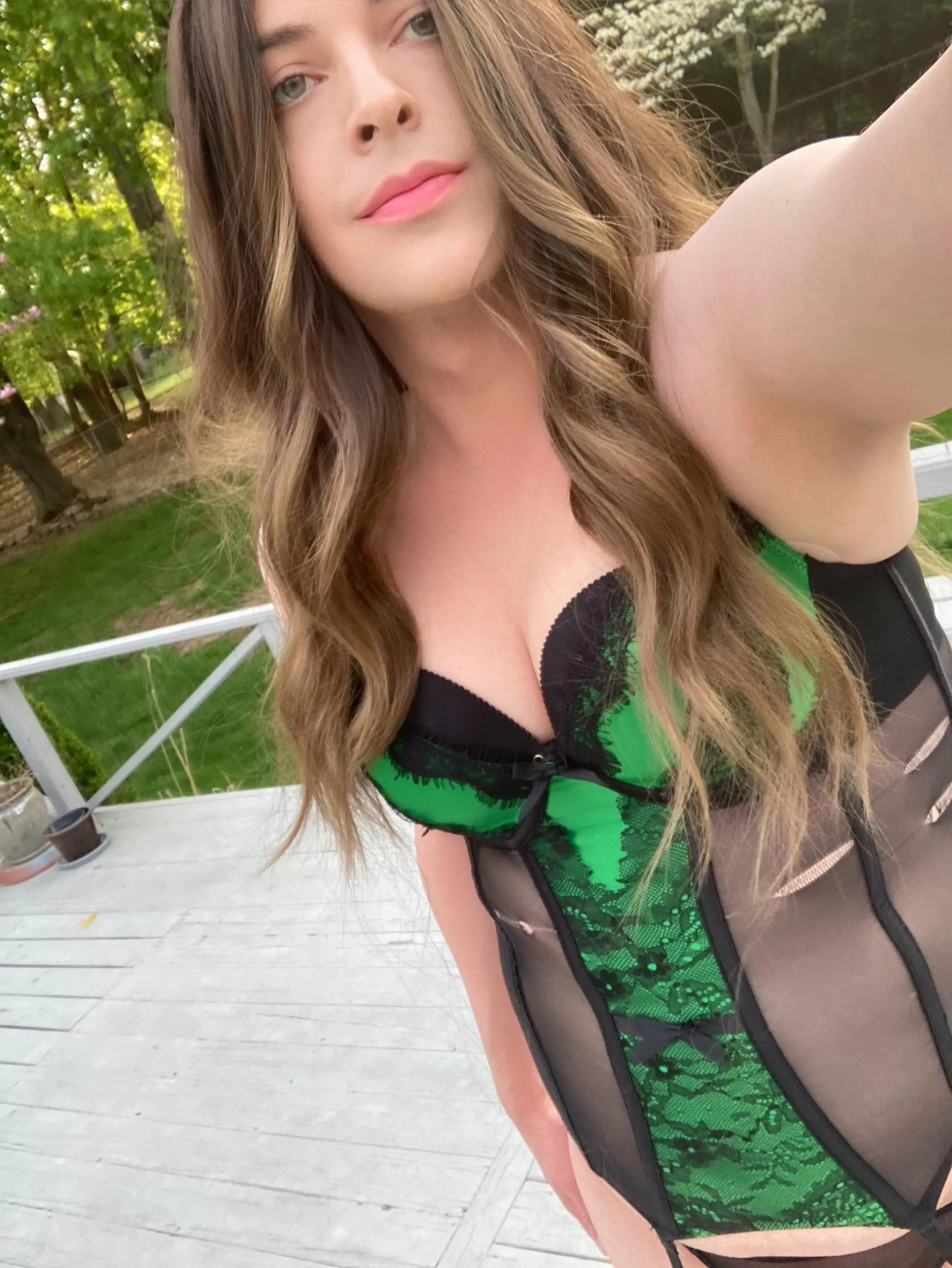 Outside teasing my hot married neighbors