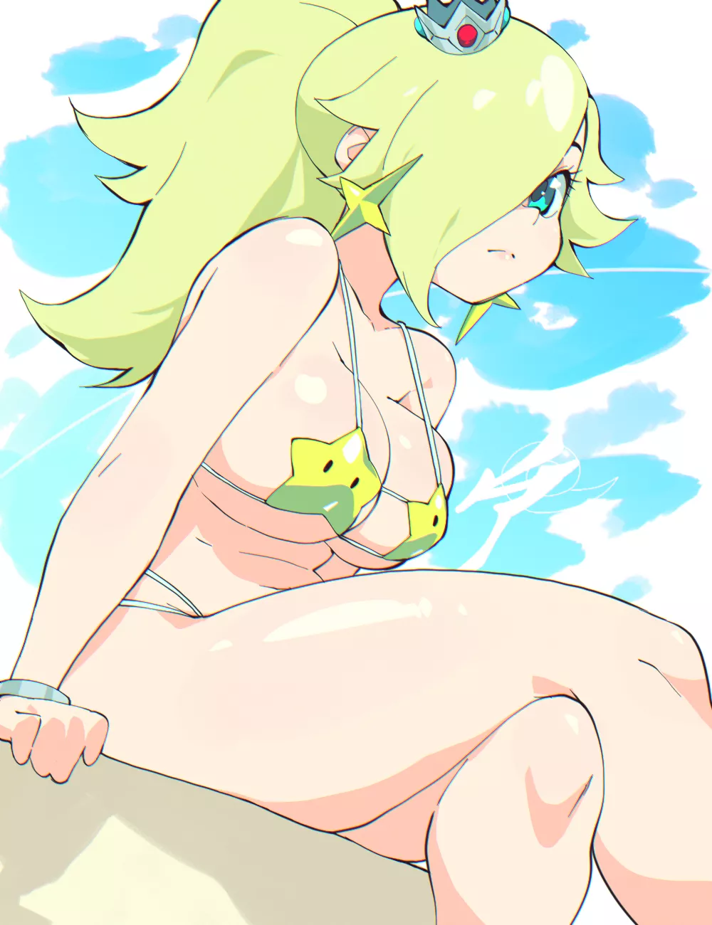 Rosalina in a bikini
