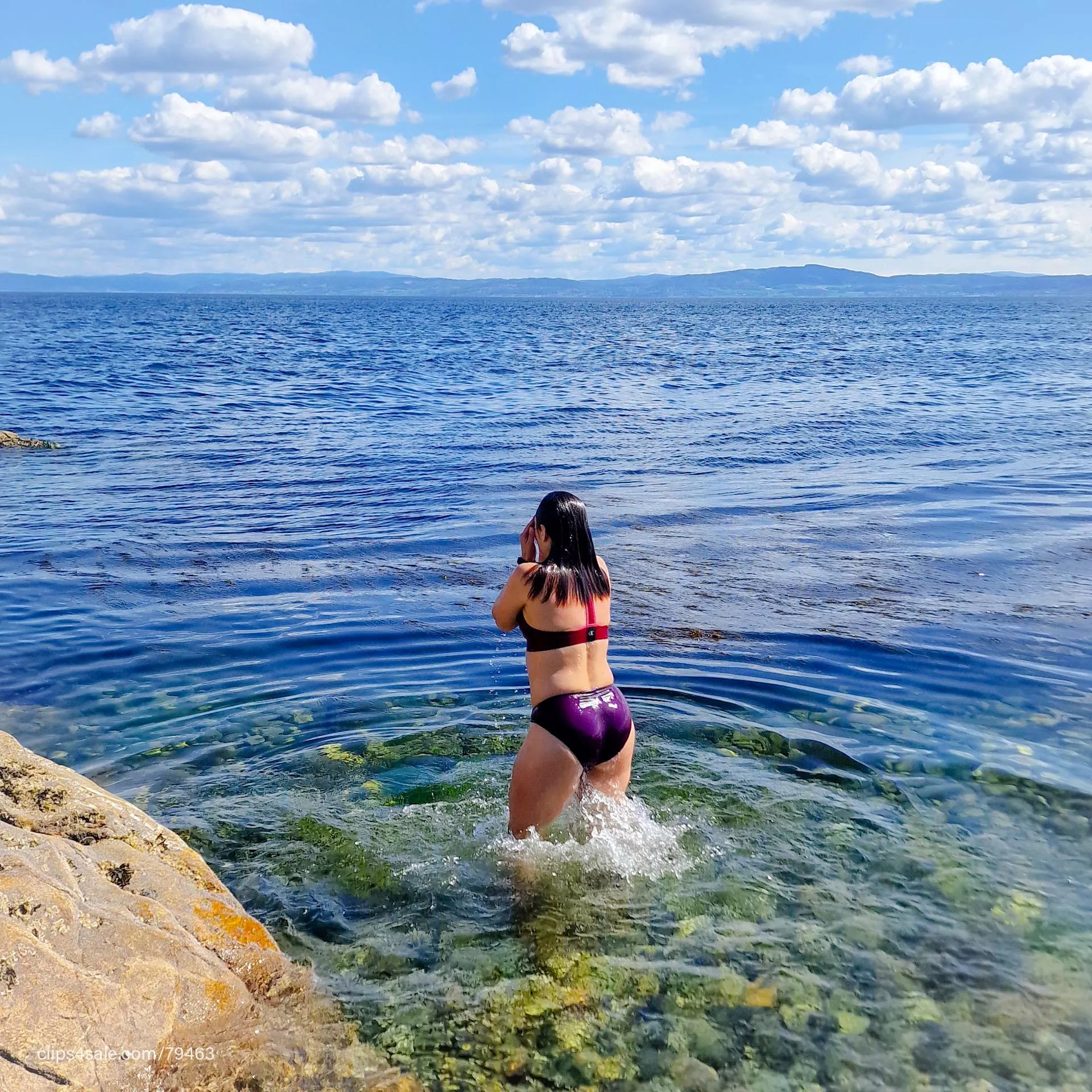 Satin panties in a fjord where a great battle happened in 1199 🤓🇳🇴