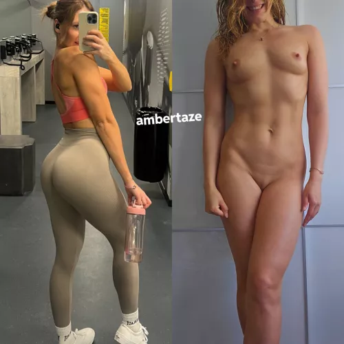 Can I be your gym crush? 