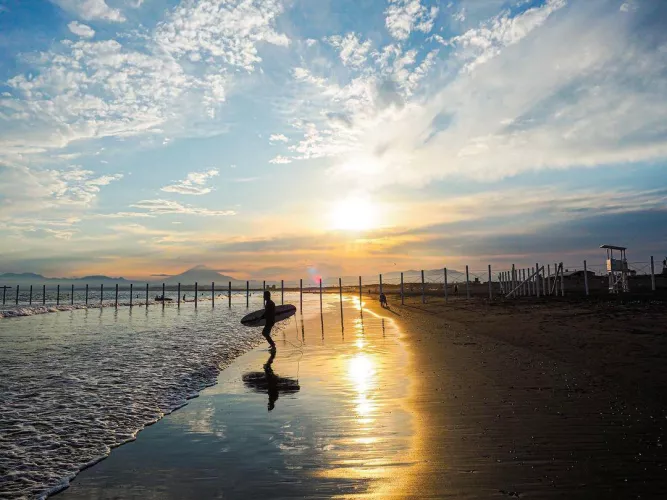 Enjoy the sunset of life