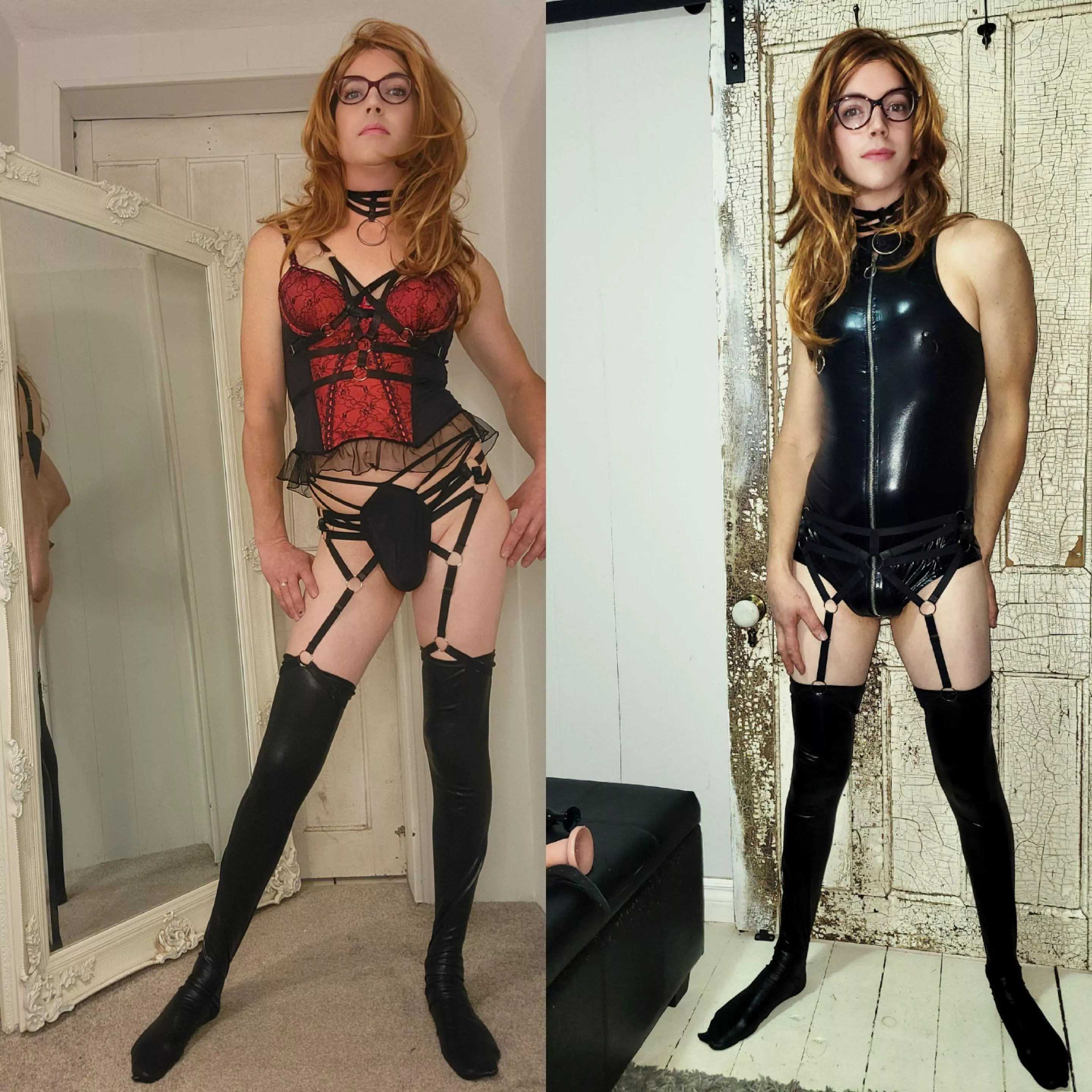 Going to my first CD night at the bathhouse .. which outfit ?