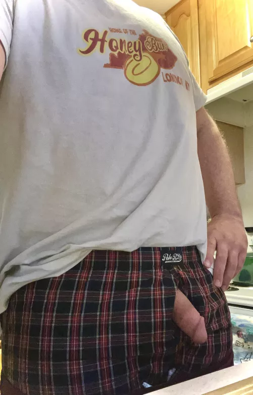 Got these boxers at the thrift store today. Wore them for the rest of the day before washing them. Thinking about mine being where another dude’s was always turns me on. Anybody else?