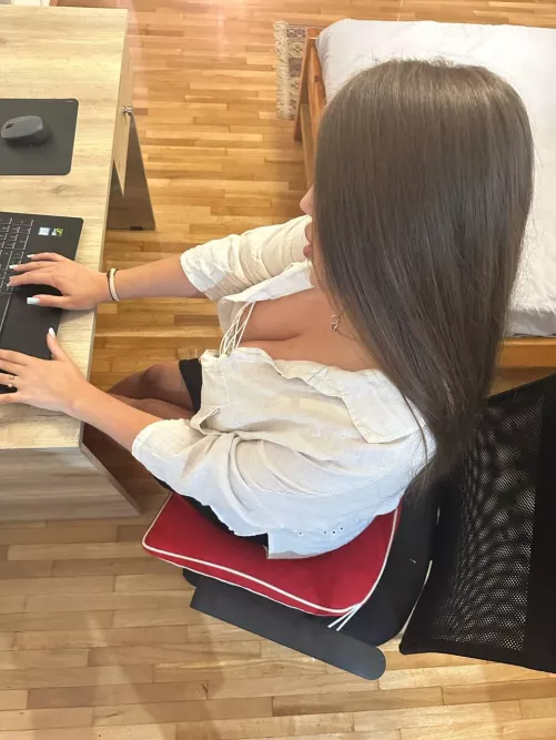 If you were downstairs, would I be able to work?