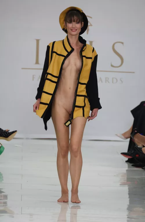 Isis Fashion Awards 2024 (Nude Accessory Runway Catwalk Show) Cynthia Cremer