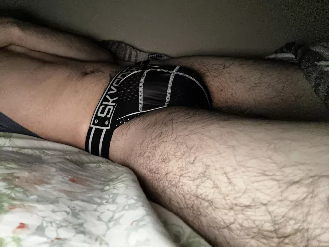 Like hairy guys with jockstraps?
