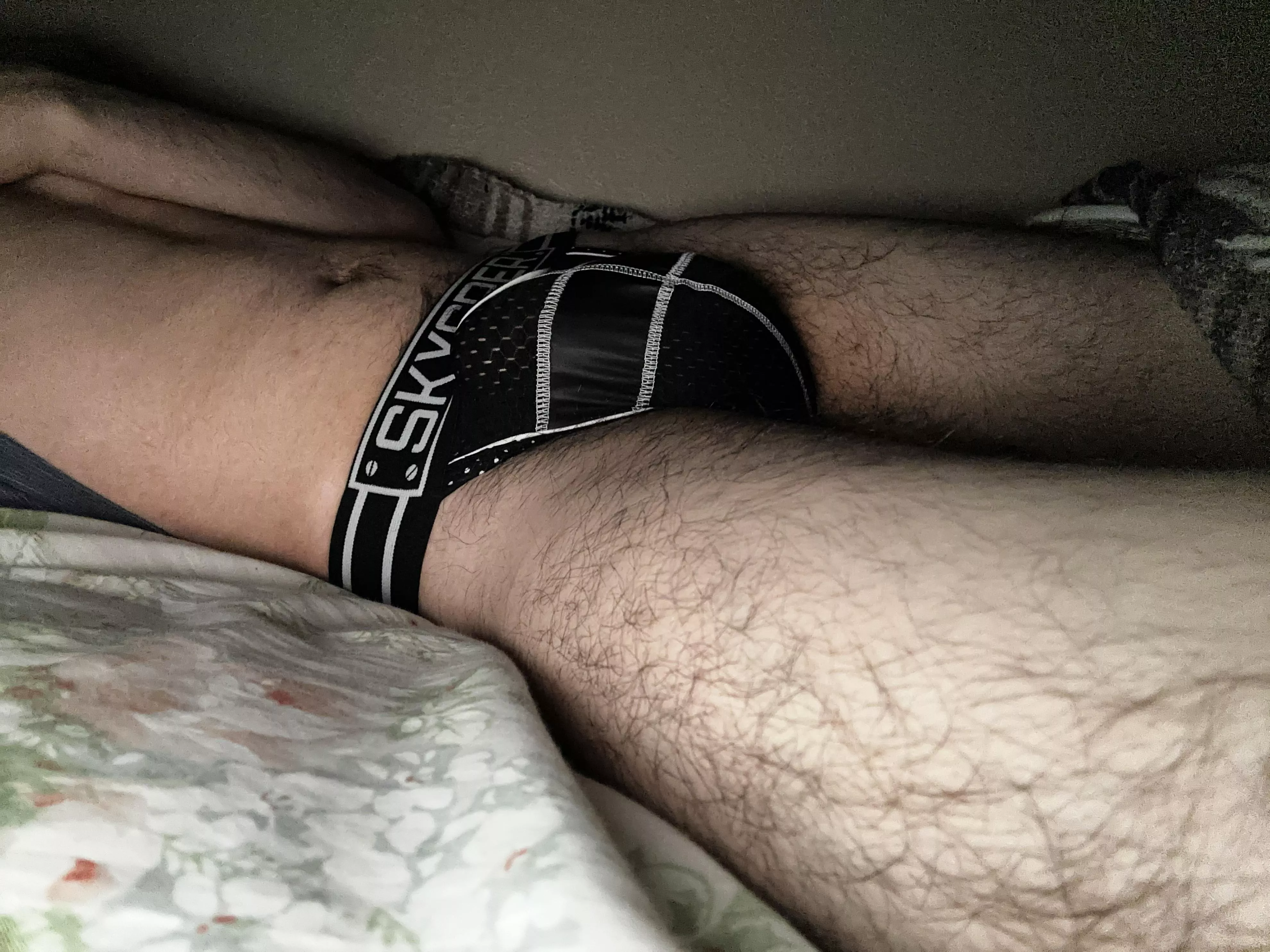 Like hairy guys with jockstraps?