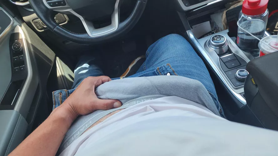 My hands were busy during lunch 