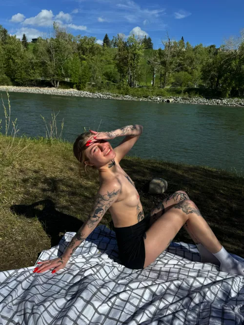 My tits are a treasure and I love them