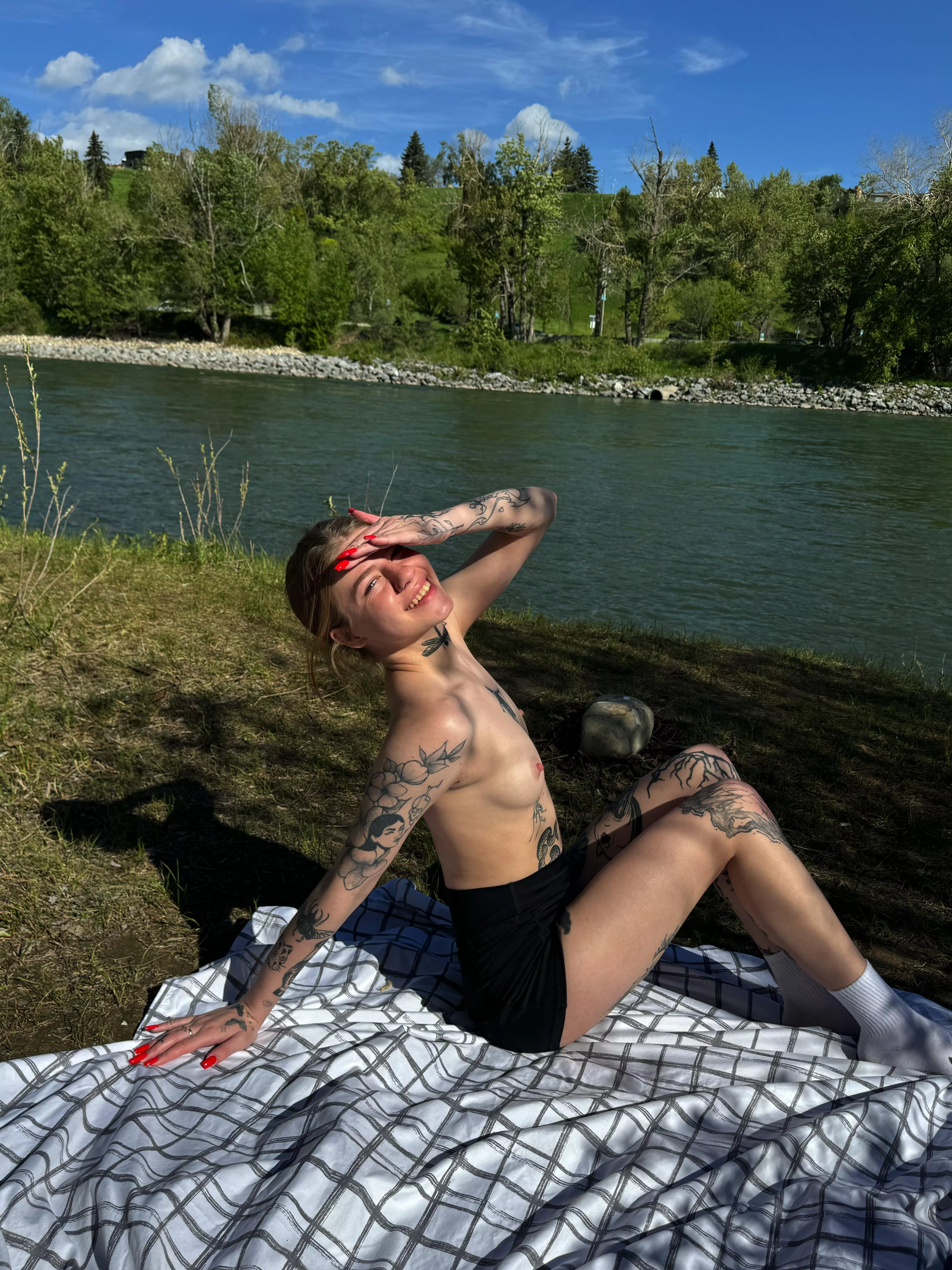 My tits are a treasure and I love them