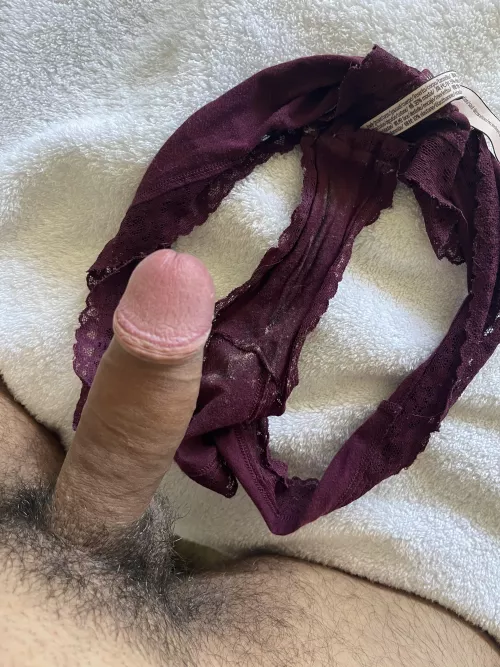 should i cum on these used panties?