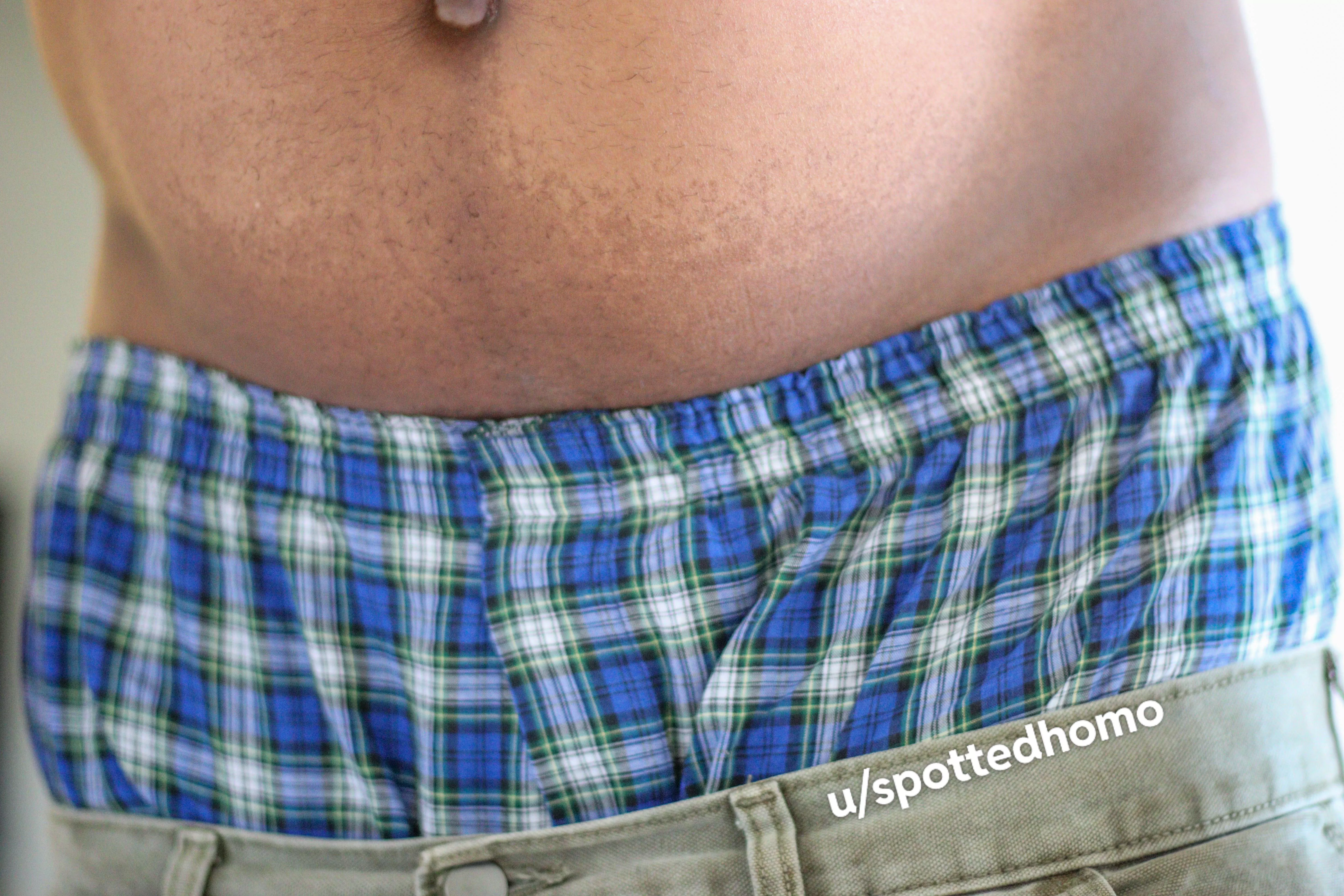 Some sagging up close.