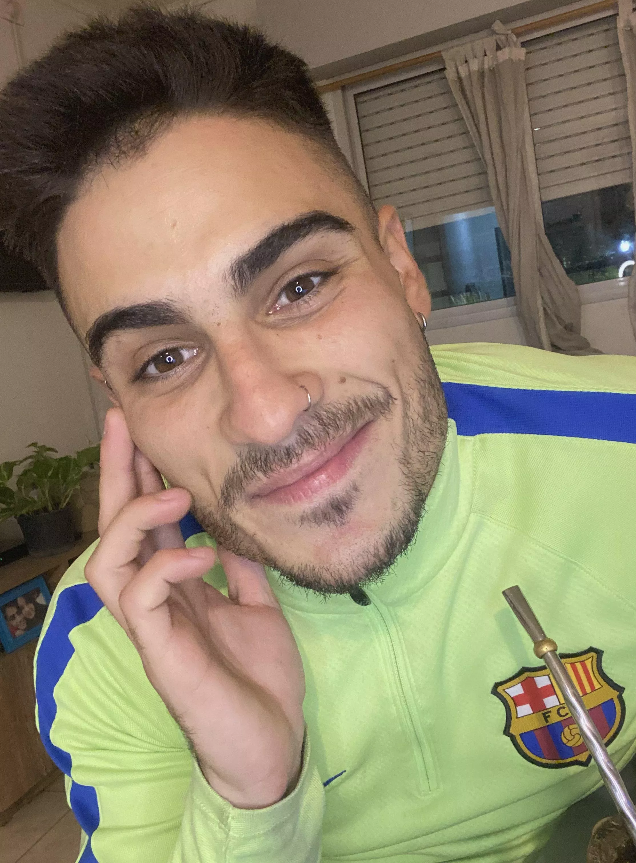 A soccer bro's selfie game 