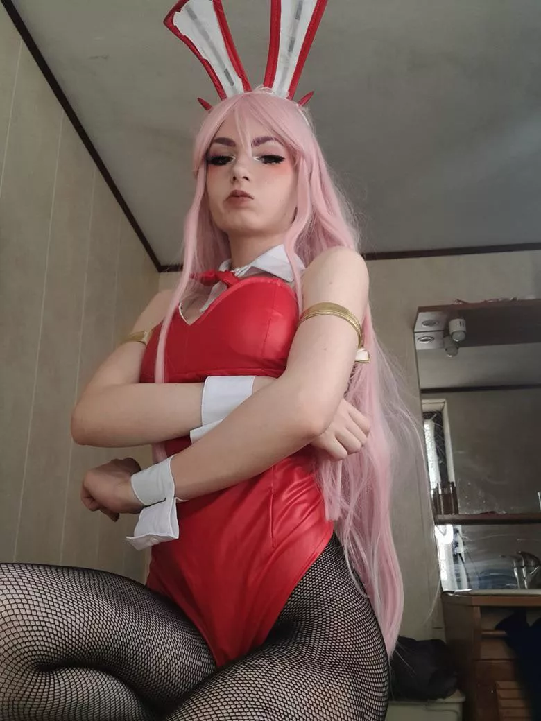 Bunny girl costume zero two by clarawyy