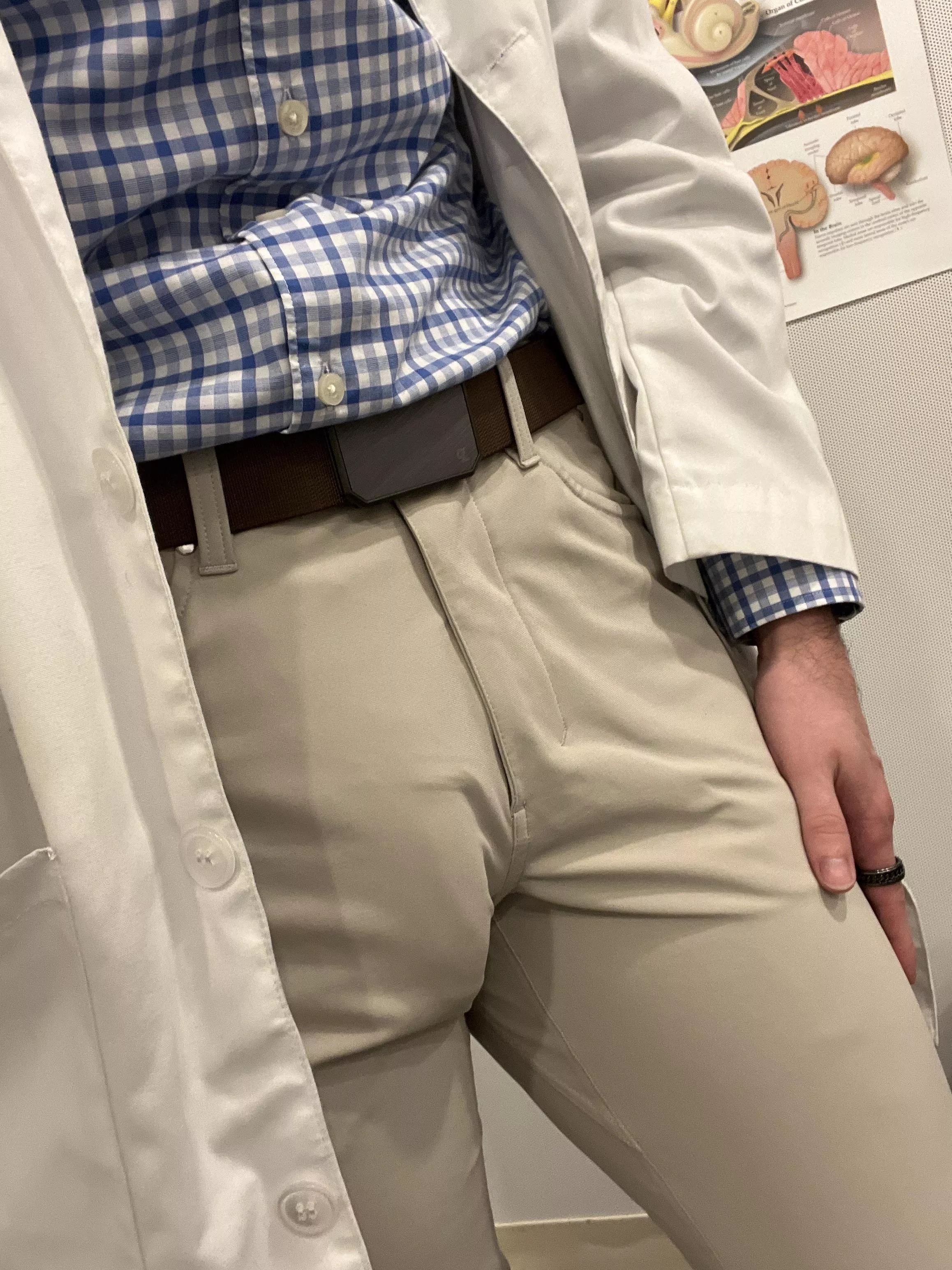 Some nurses always seem to brush past me in close spaces 🤔