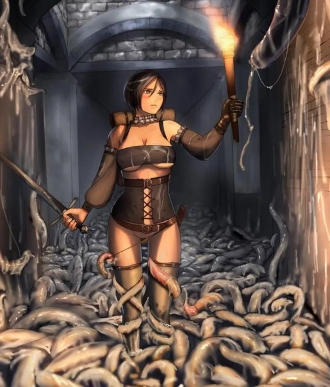 This dungeon is beyond her strength