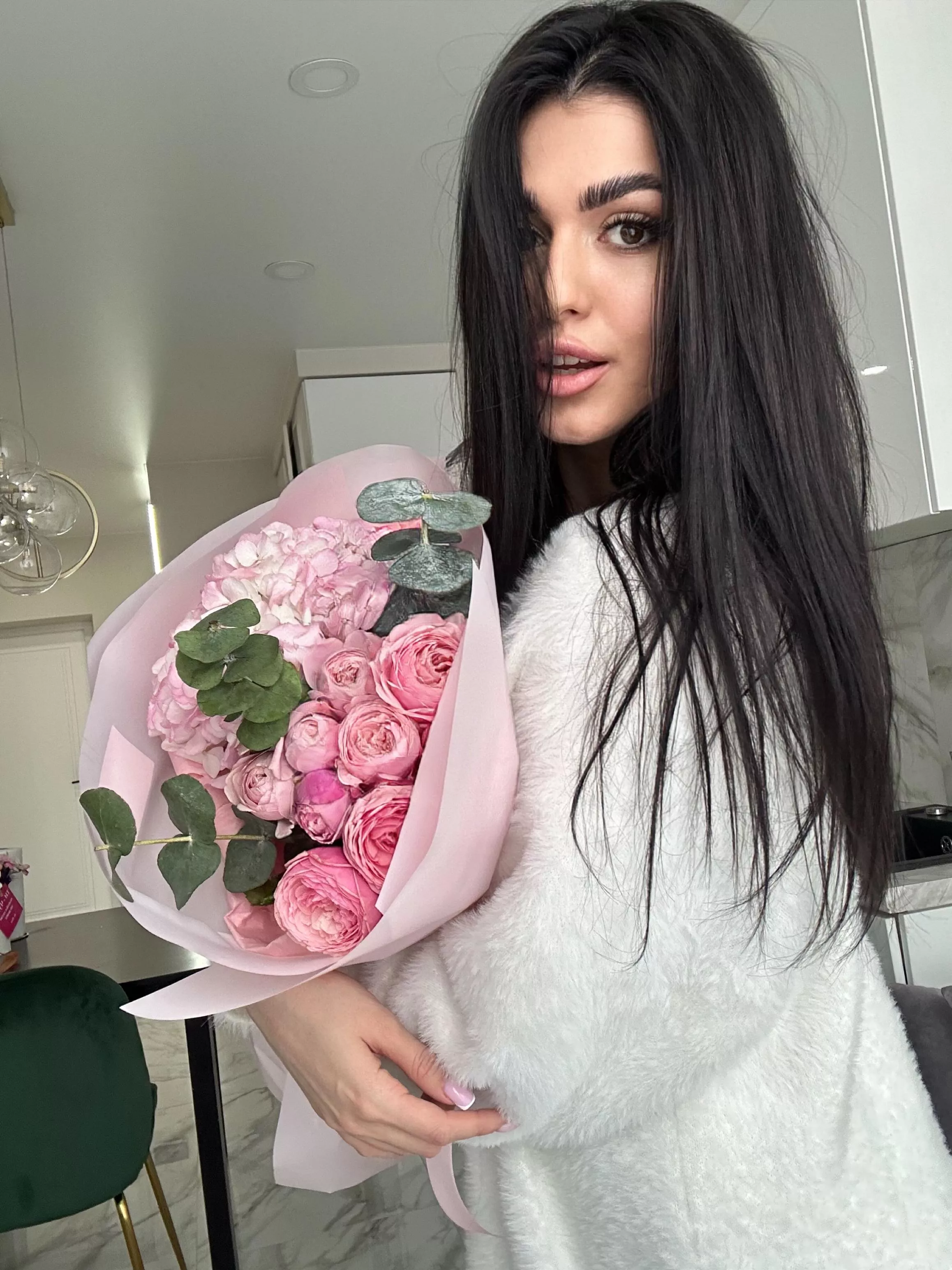 trophy among flowers