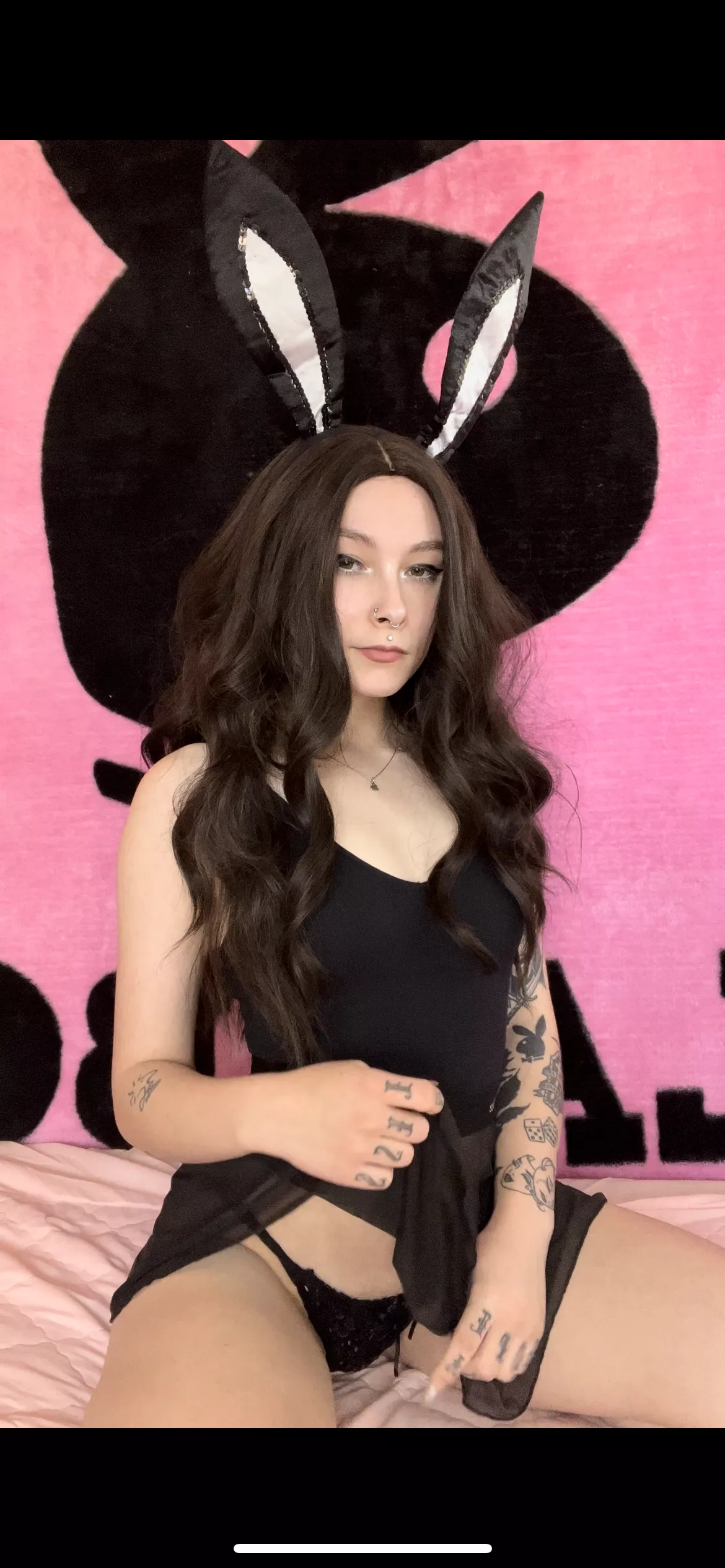 Would you let this bumny bounce on your face 