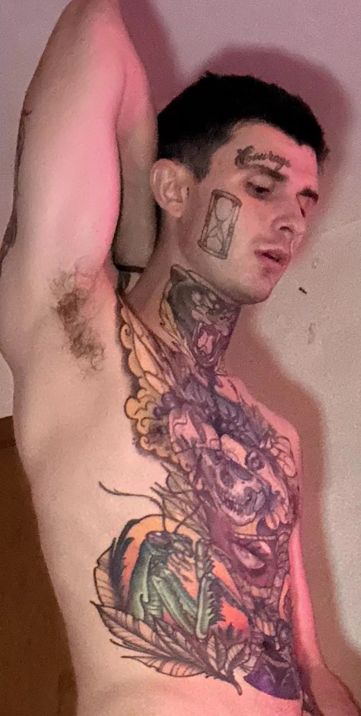 Your nose belongs in my pit. 🤤