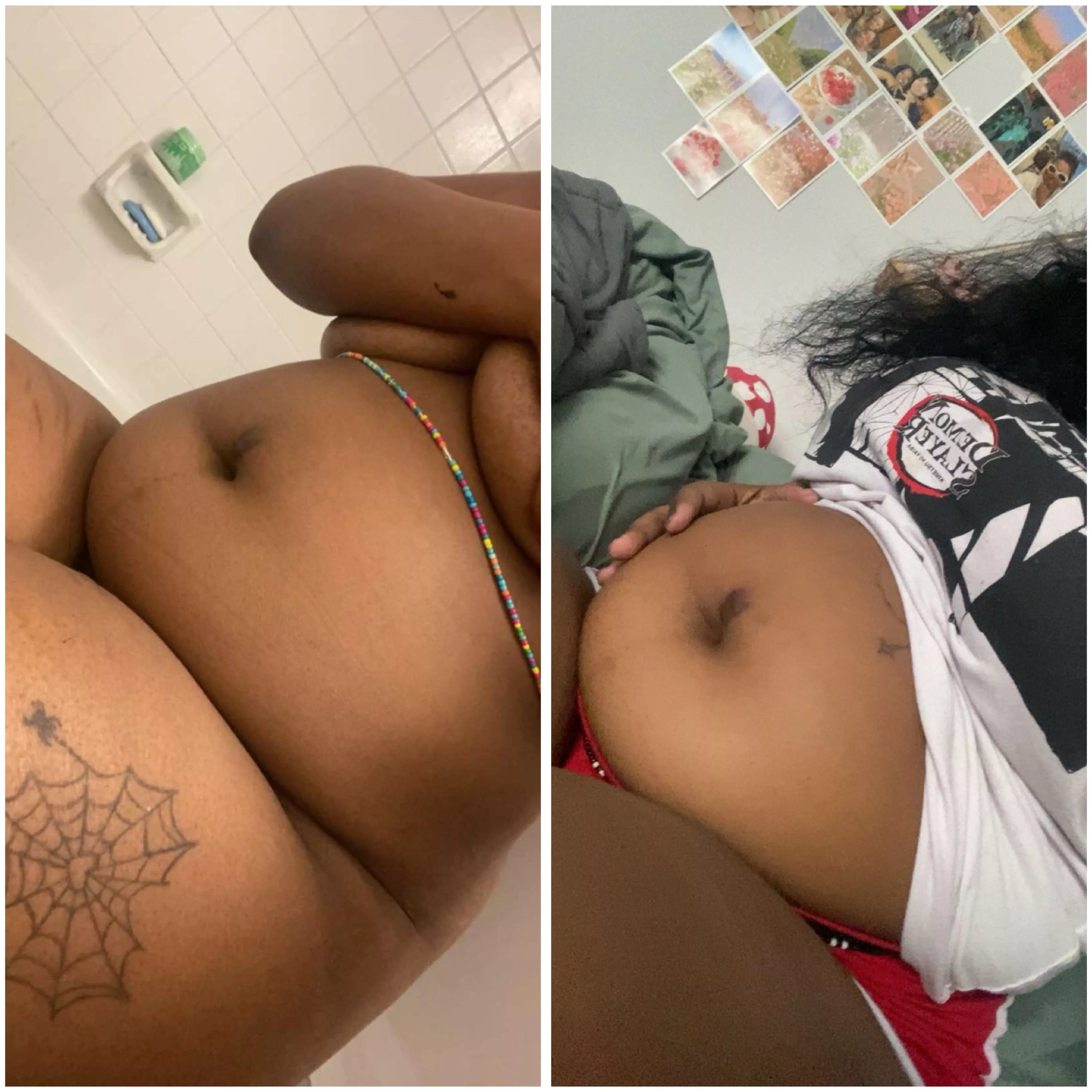 4 months ago VS. Now 🩷 Do you see a difference?