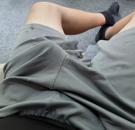 Chilling with a blunt and a fat semi